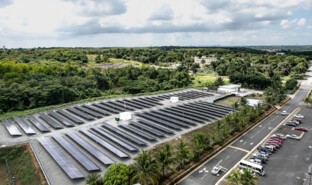 Ferme solaire, République Dominicaine