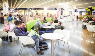 Passengers, Lisbon Airport, Portugal