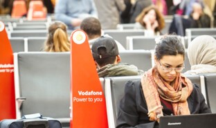 Passengers, Lisbon Airport, Portugal