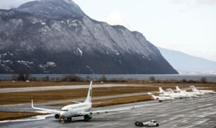 Chambery Airport, France