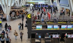 New international Terminal, Santiago airport, Chile, VINCI Airports.JPG