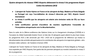 CP - Quatre aéroports VINCI Airports parmi les premiers aéroports à obtenir le niveau 5.pdf