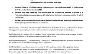 CP - SunMind accélère le développement de son activité solaire à l’international et créé une filiale dédiée au solaire décentralisé en France.pdf