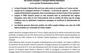 30 avril 2025 CP - easyJet et VINCI Airports célèbrent le 6ème anniversaire de la base de Nantes.pdf