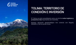 Tolima Territorio de Conexion e Inversión