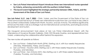 San Luis Potosi enhances connectivity with new international routes to Dallas, Houston, and San Antonio.pdf