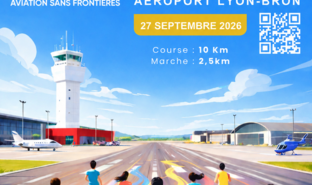 AéroRun : course solidaire à Lyon-Bron le 27 septembre 2026