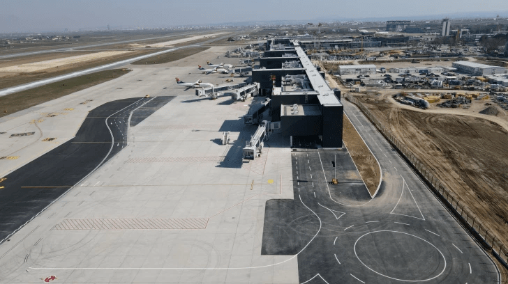 VINCI Airports delivers new phase of works at Belgrade airport