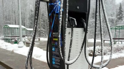 The Moscow-St Petersburg motorway welcomes its first electric recharging stations