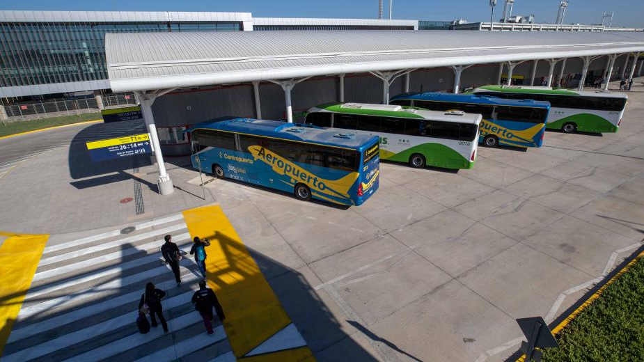 Inauguration of the new state-of-the-art Santiago airport international terminal