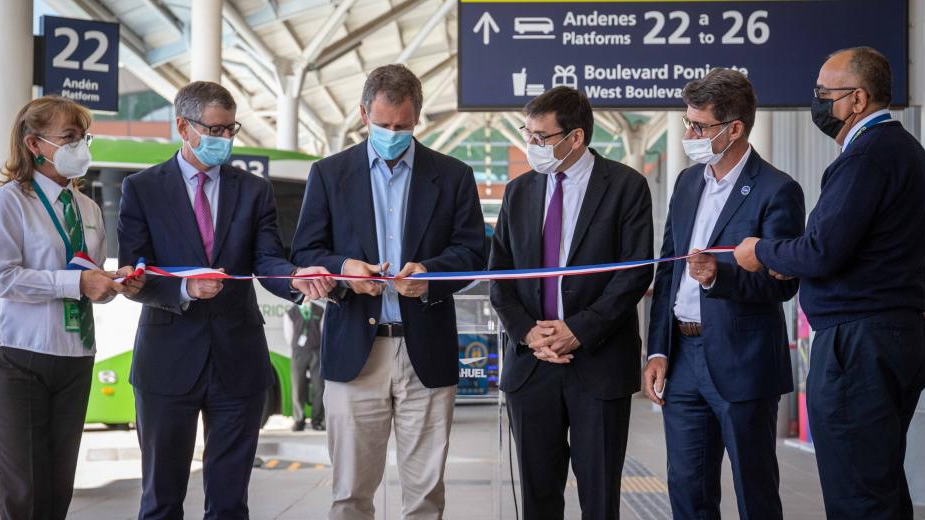 Inauguration of the new state-of-the-art Santiago airport international terminal