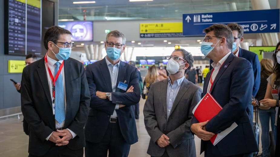 Inauguration of the new state-of-the-art Santiago airport international terminal