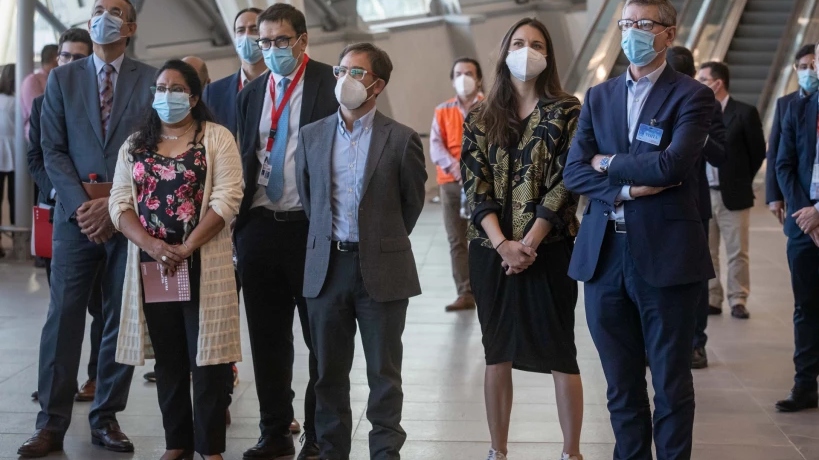 Inauguration of the new state-of-the-art Santiago airport international terminal