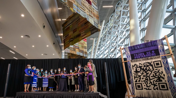 Inauguration of the new state-of-the-art Santiago airport international terminal
