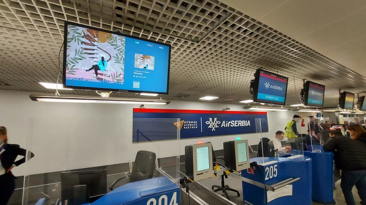 In world first, VINCI Airports, World of Women, and Code Green bring digital artworks to airports across the globe on international women’s day