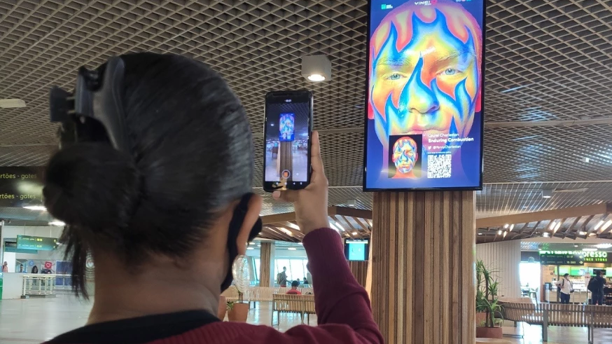In world first, VINCI Airports, World of Women, and Code Green bring digital artworks to airports across the globe on international women’s day