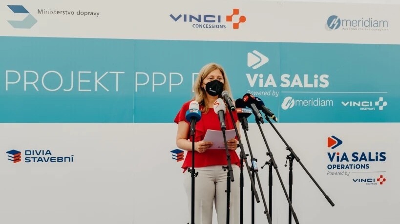 VINCI Highways and its partners launch Via Salis, the first public-private partnership (PPP) motorway project in the Czech Republic