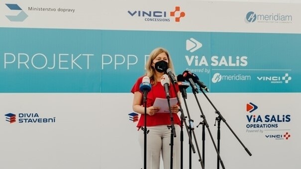 VINCI Highways et ses partenaires lancent officiellement via Salis, le premier partenariat public-privé autoroutier en République Tchèque