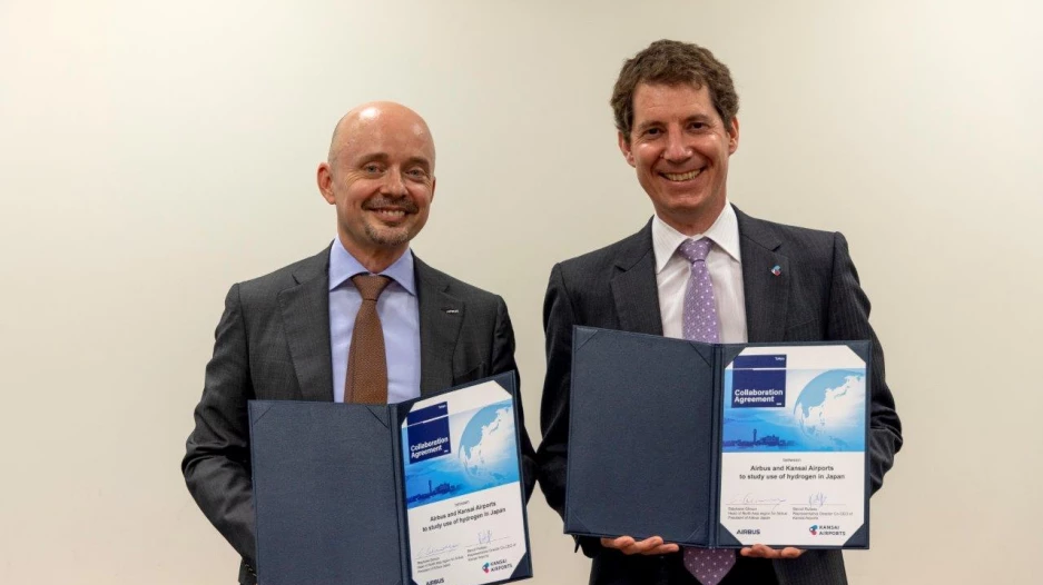 Avec Airbus, Kansai Airports va développer l'usage de l'hydrogène pour décarboner le secteur de l'aviation au Japon .png