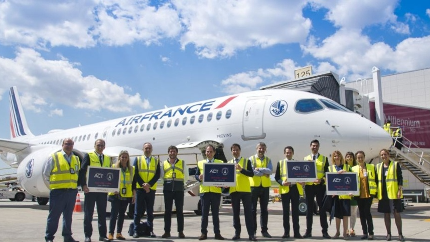 At Lisbon airport, VINCI Airports takes part in the SkyTeam Sustainable Flight Challenge
