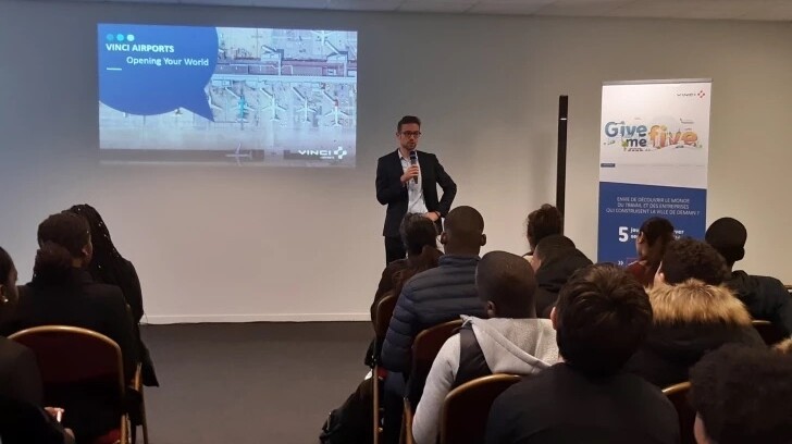 VINCI Airports renouvèle sa participation au programme Give Me Five en faveur de la diversité et de l’égalité des chances