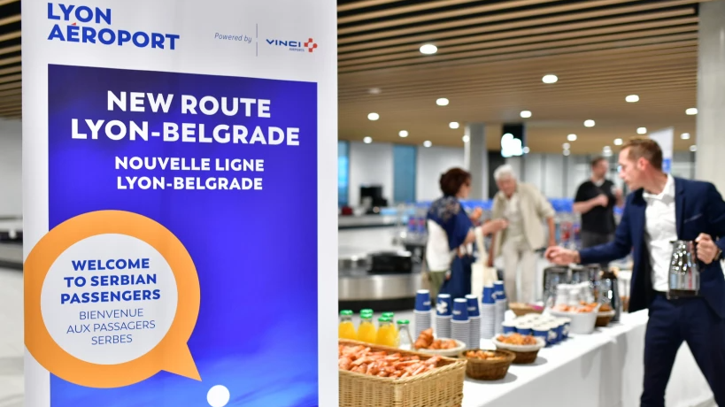 Belgrade-Lyon : une nouvelle ligne directe entre deux aéroports du réseau VINCI Airports