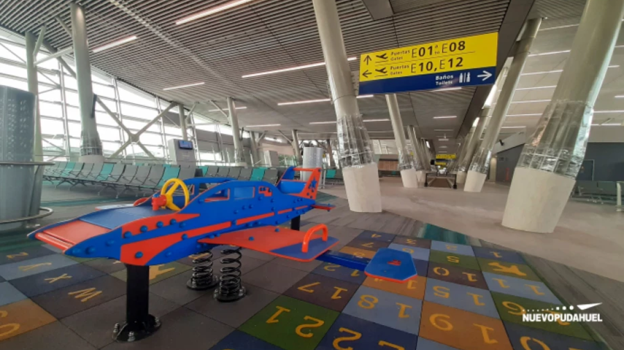 L'aéroport de Santiago franchit une nouvelle étape dans la construction de son terminal international
