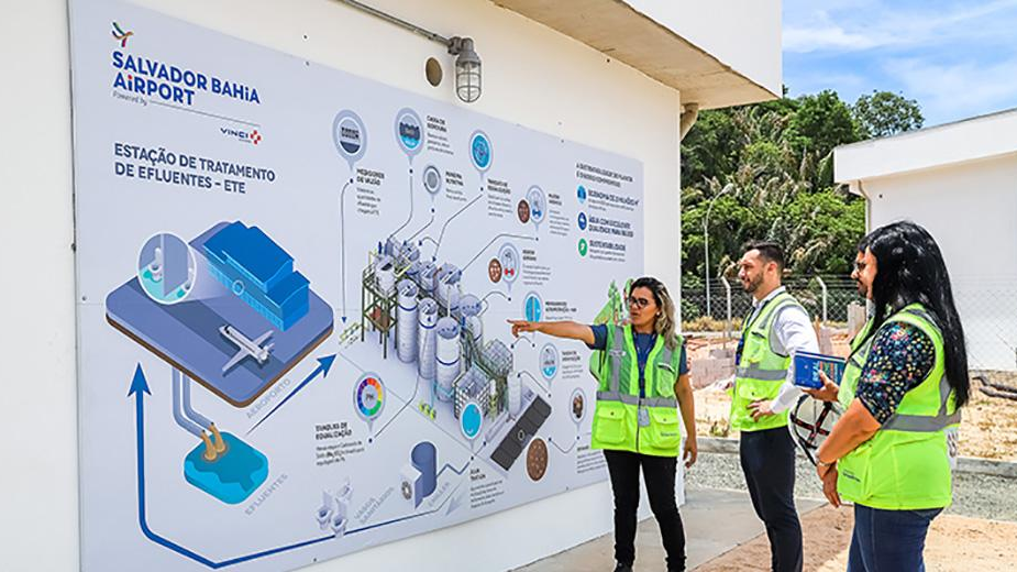 L'engagement environnemental de l'aéroport de Salvador Bahia récompensé !