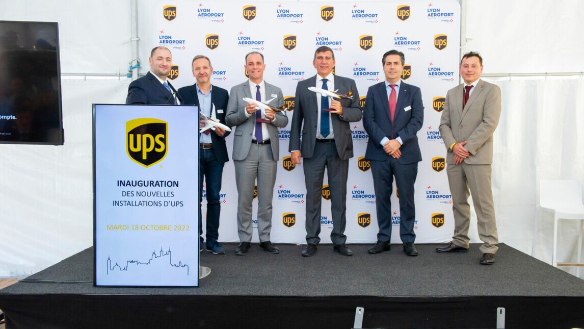 Lyon-Saint Exupéry airport - UPS logistics hub