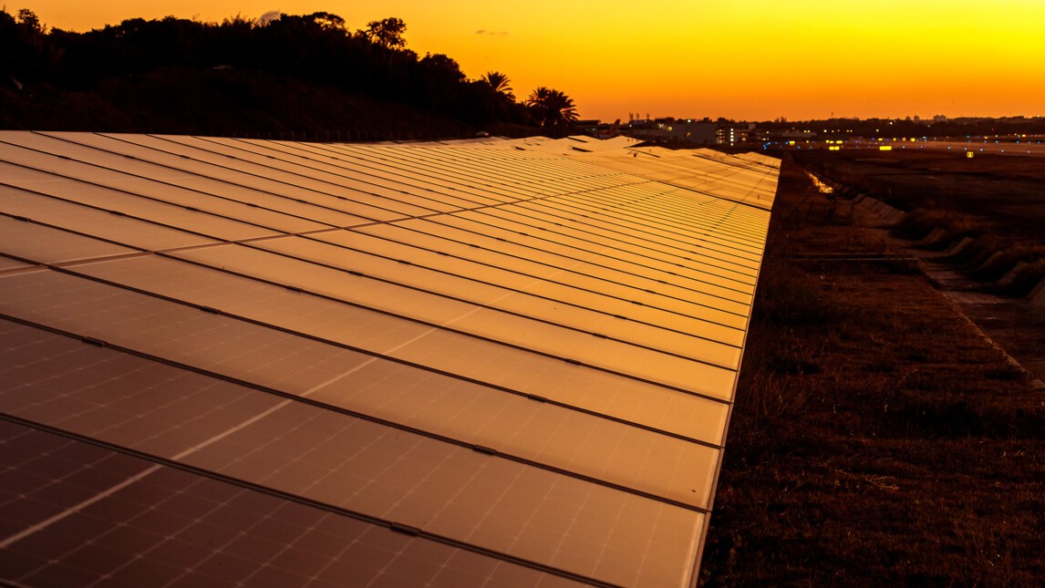 Salvador Bahia Airport solar panel