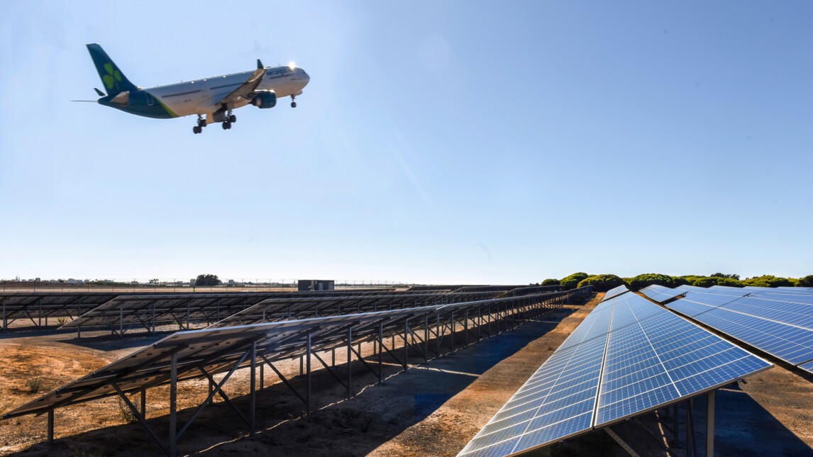 VINCI Airports solar farm at Faro airport