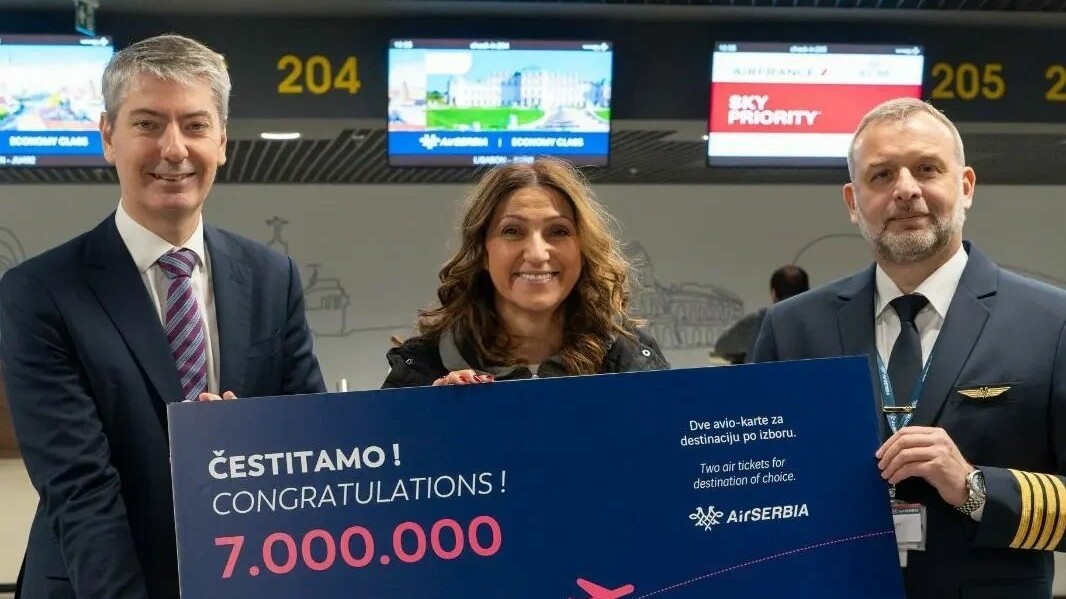 VINCI Airports_Belgrade airport_seven millionth passenger