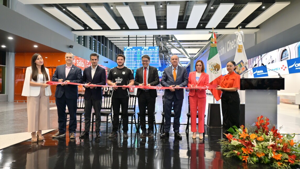 Monterrey international airport works inauguration_OMA_VINCI Airports.JPG
