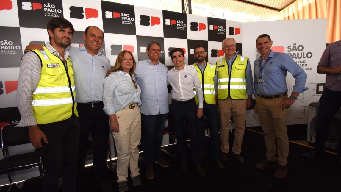 Duplication launching_Tiete River bridge_Entrevias_VINCI Highways