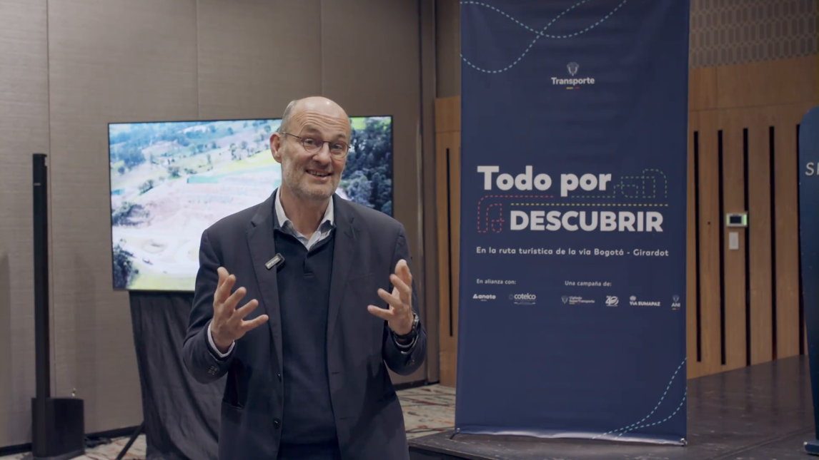Laurent Cavrois, CEO de la Vía Sumapaz