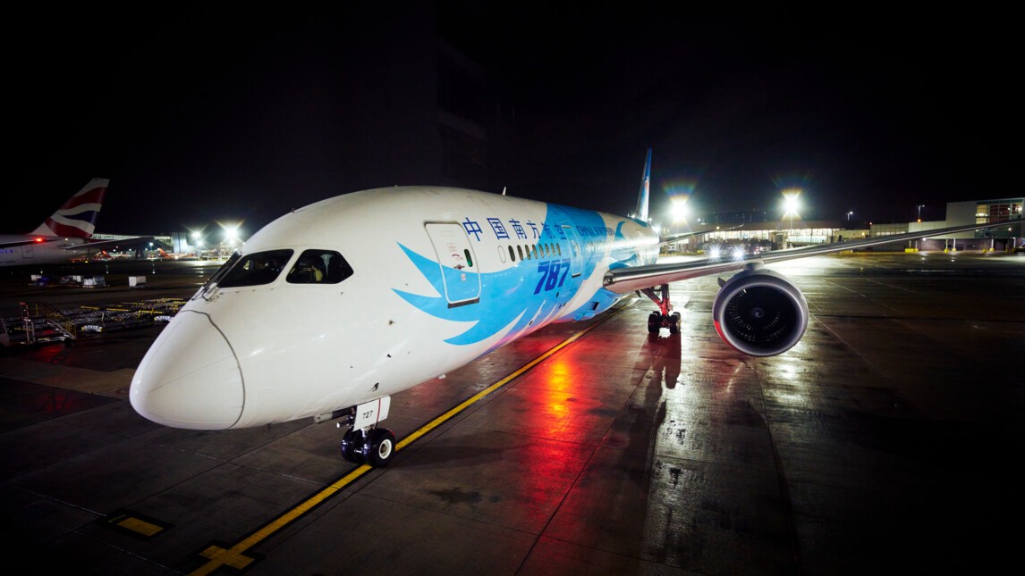 2. China Southern aircraft flying one of London Gatwick's 51 long haul routes.jpg