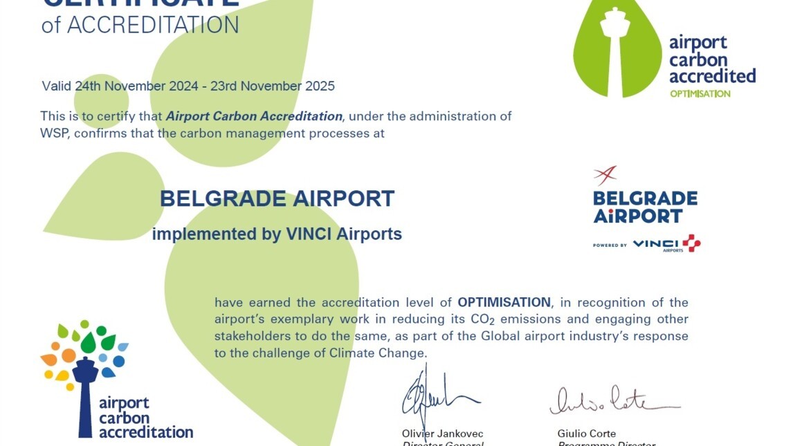 Belgrade airport_ACI ACA level 3_VINCI Airports.jpg