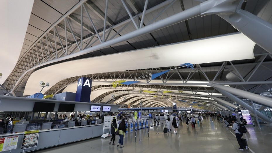 kansai international airport architecture