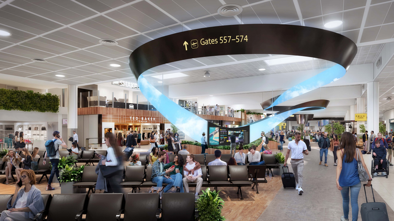 London Gatwick kicksoff multimillionpound North Terminal redevelopment