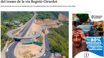 Tráfico será fluido en Semana Santa por entrega de Tramo Silvania-Granada de vía Bogotá-Girardot