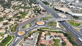 L’élargissement à 2x3 voies de l’A57 est opérationnel