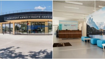 L’aéroport d’Annecy se modernise avec un nouveau terminal