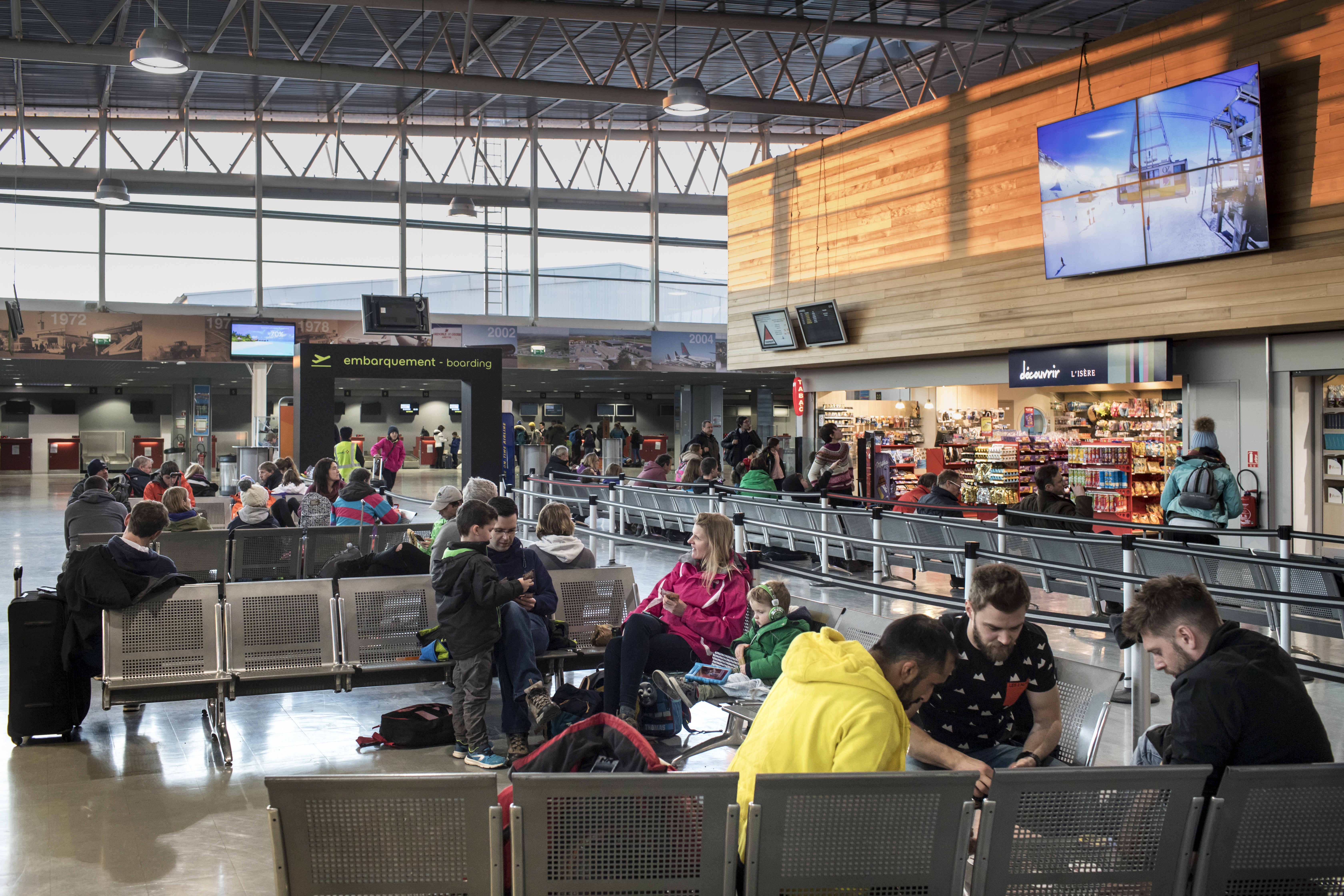 Passagers, aéroport