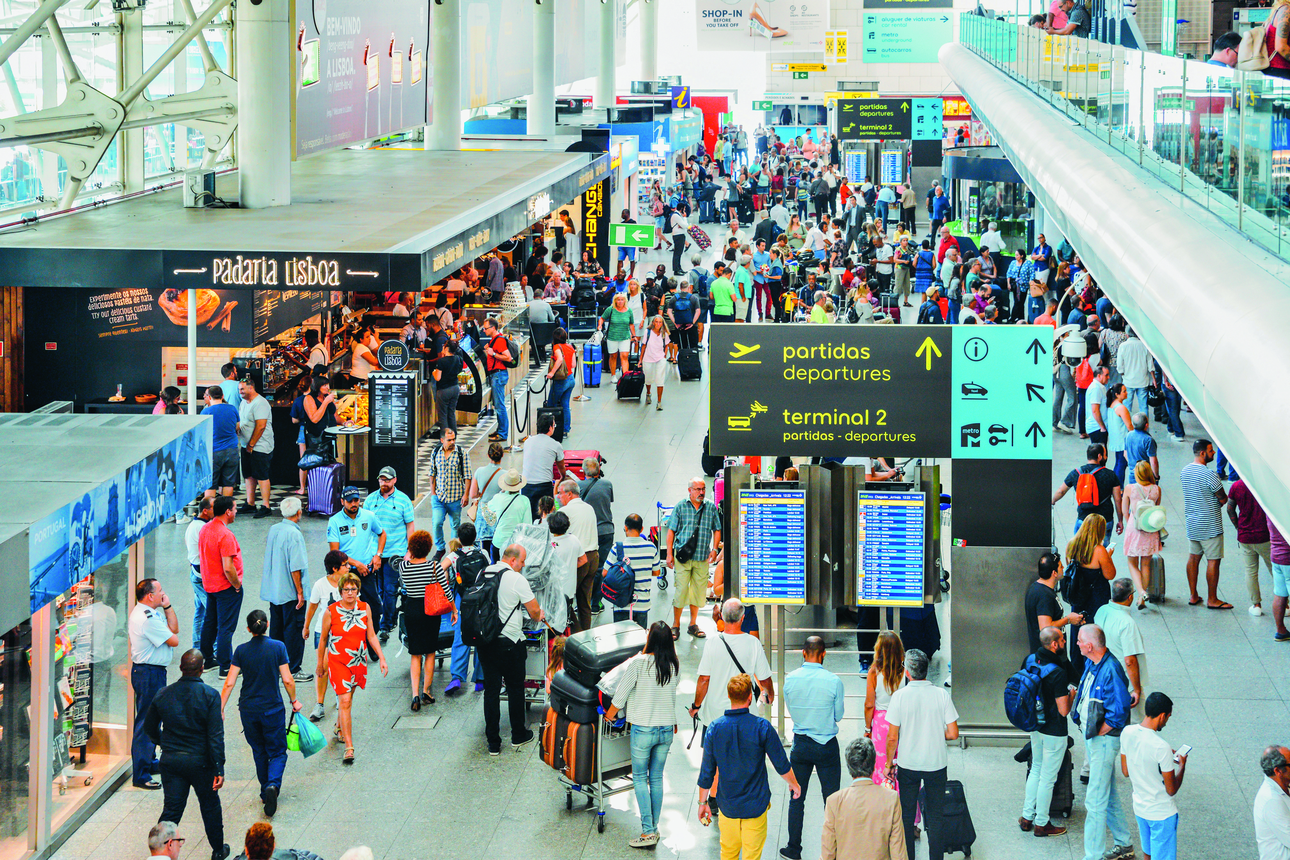 Passagers, aéroport