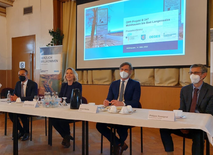 VINCI Highways starts the works on the B247 federal road in Germany