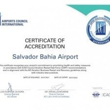 L'aéroport de Salvador Bahia devient le premier du Brésil à obtenir le niveau 3 de l'ACA