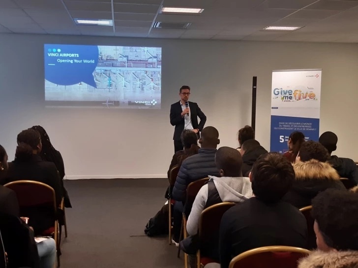 VINCI Airports renouvèle sa participation au programme Give Me Five en faveur de la diversité et de l’égalité des chances