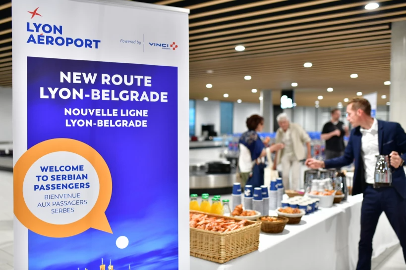 Belgrade-Lyon : une nouvelle ligne directe entre deux aéroports du réseau VINCI Airports