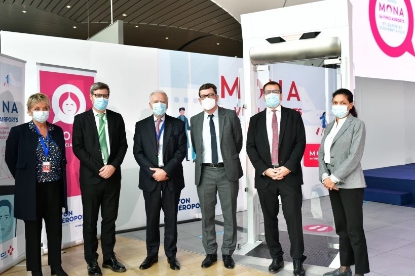 VINCI Airports lance Mona, le premier compagnon de voyage basé sur la reconnaissance faciale, à l’aéroport de Lyon-Saint Exupéry