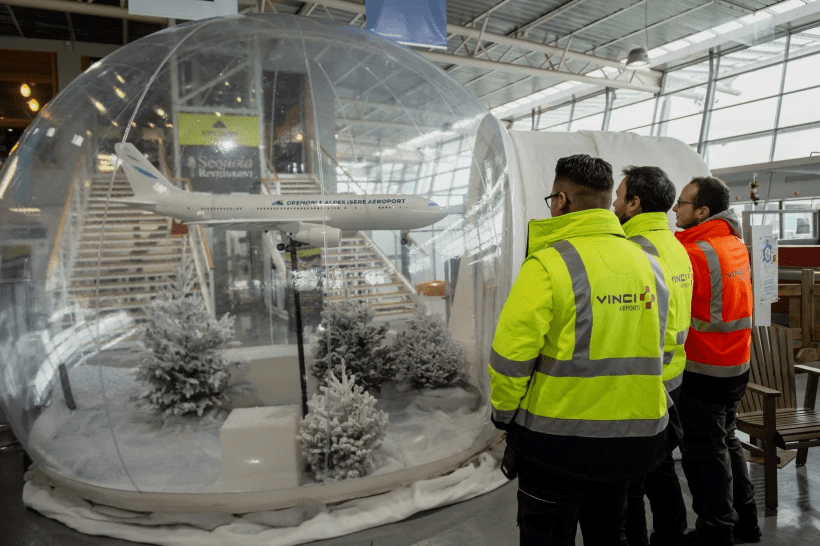 VINCI Airports célèbre les 15 ans de la concession des aéroports Grenoble Alpes Isère et Chambéry Savoie Mont Blanc